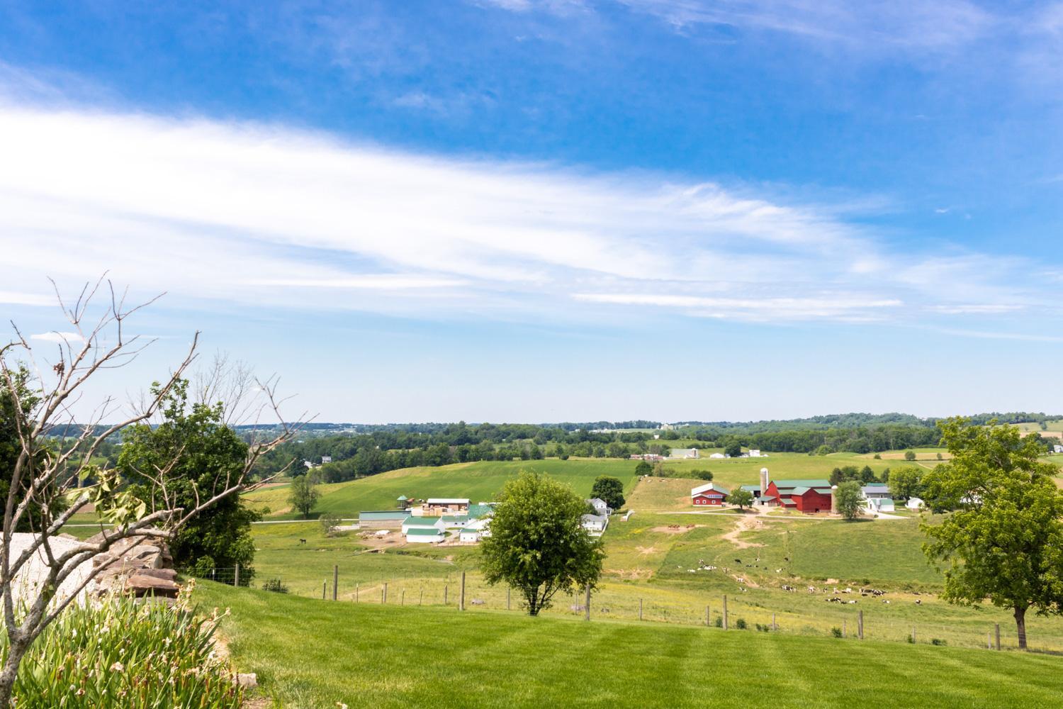 Hillside Villa Ohio ミラーズバーグ エクステリア 写真